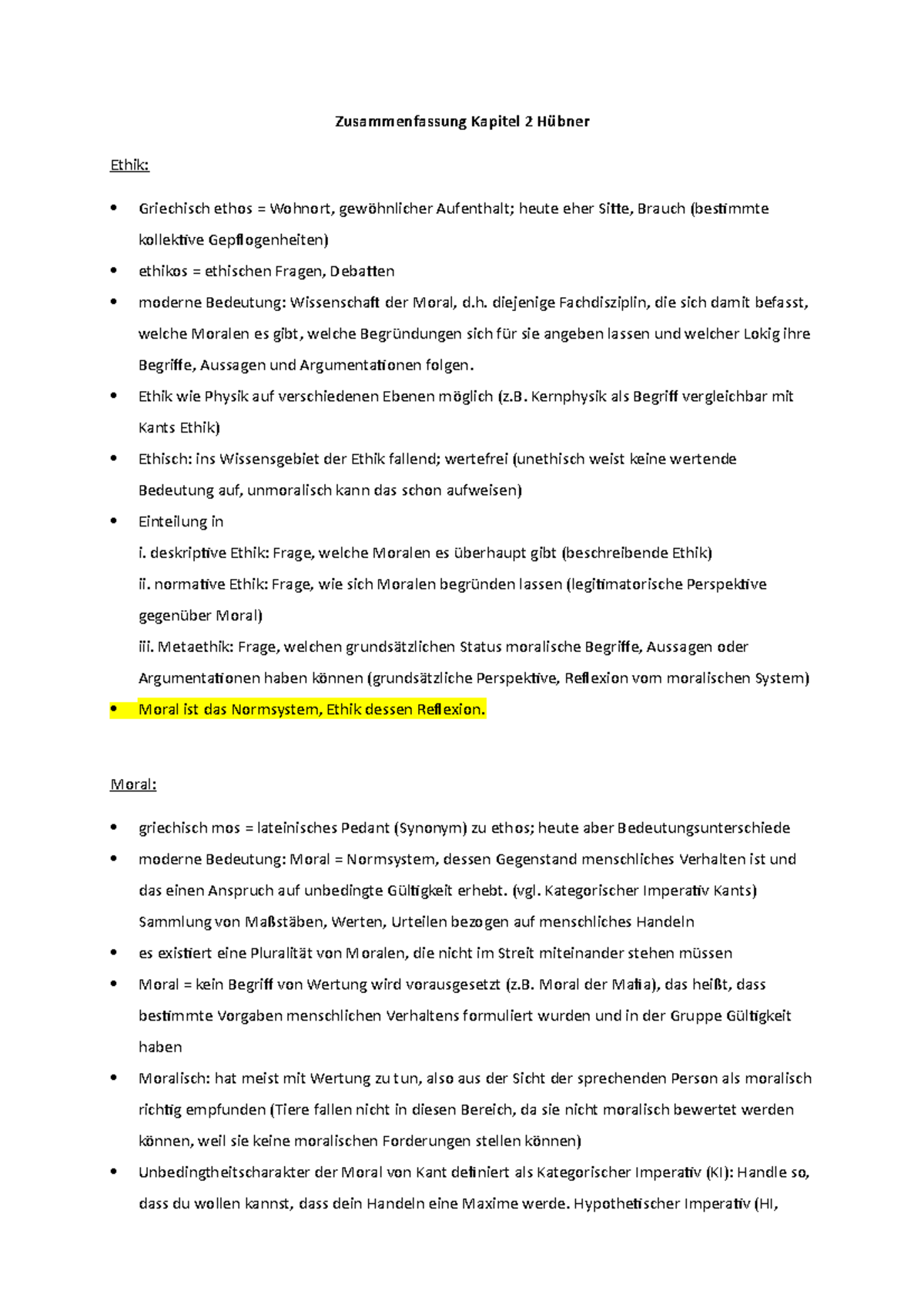 Mother To Mother Zusammenfassung Kapitel 2 Zusammenfassung+Kapitel+2+Hübner - Zusammenfassung Kapitel 2 Hübner