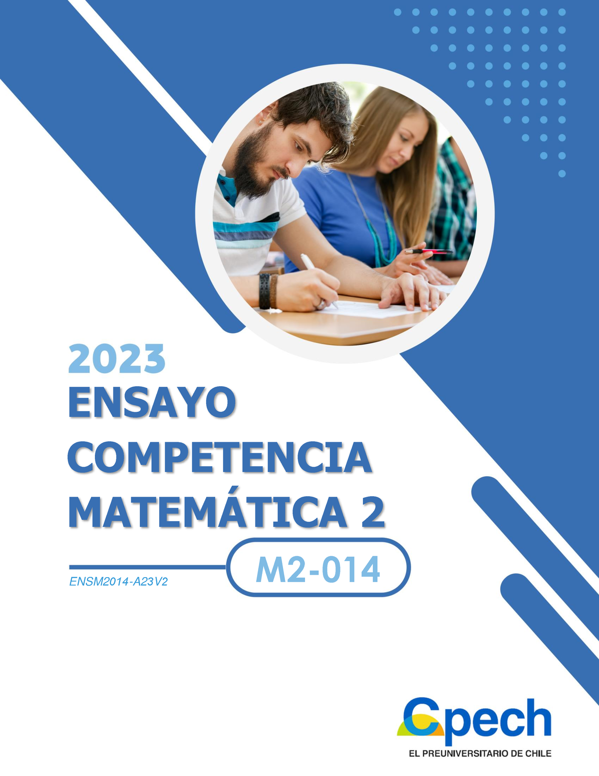 PAES Ensayo Matematica M2 - M2- 014 ENSAYO COMPETENCIA MATEM¡TICA 2 ...