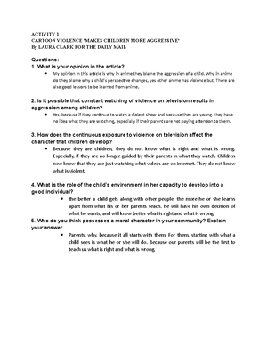 Chapter 3 bangot - EWE - CHAPTER 3: NATURAL LAW Study Questions: Are ...