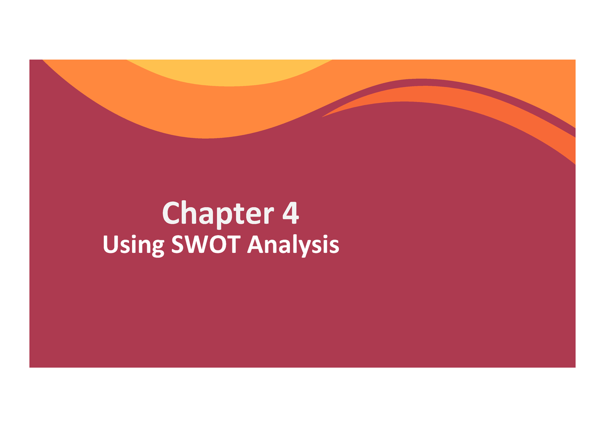 week 6 business plan development swot analysis