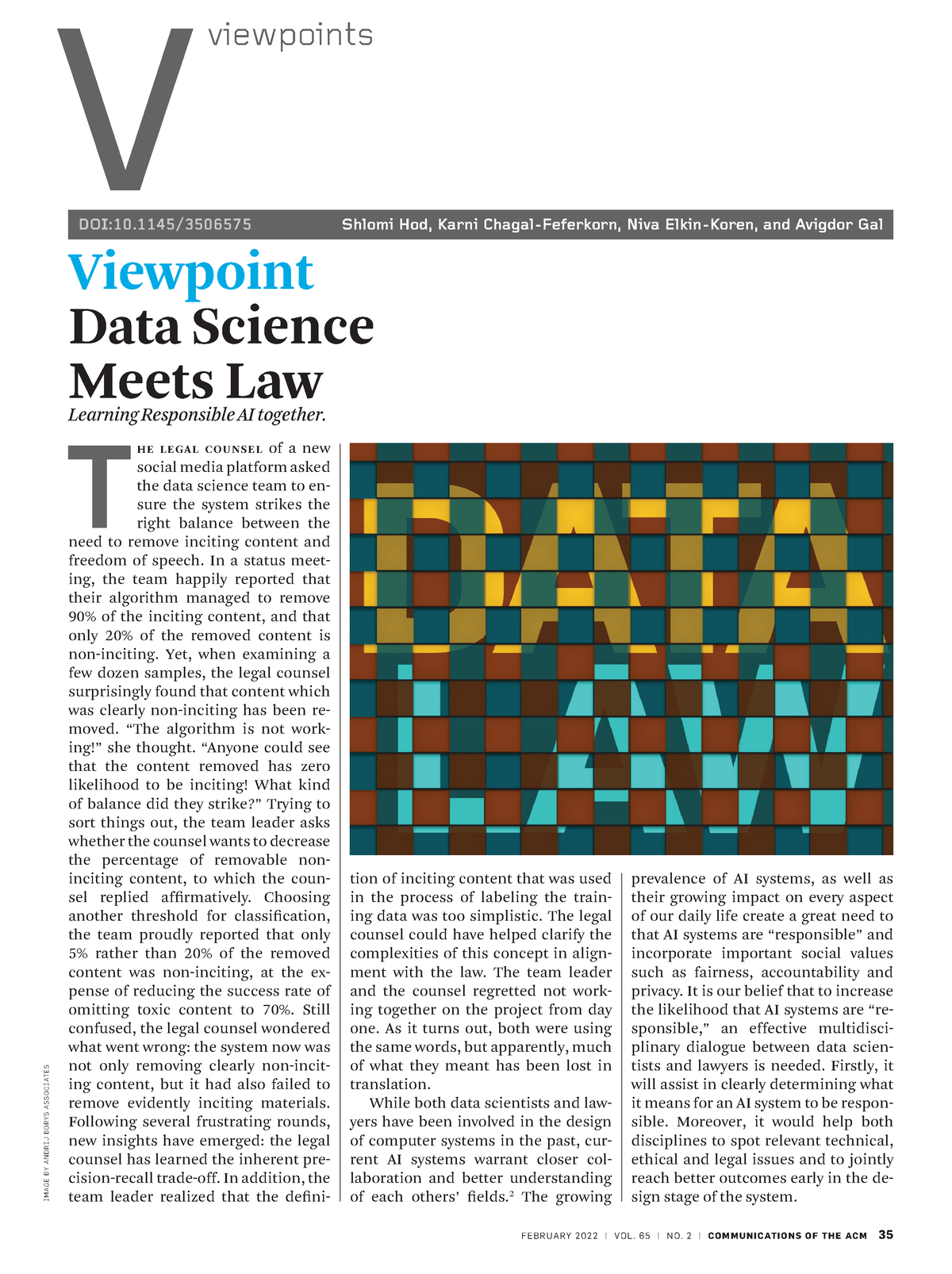 literature review in data science