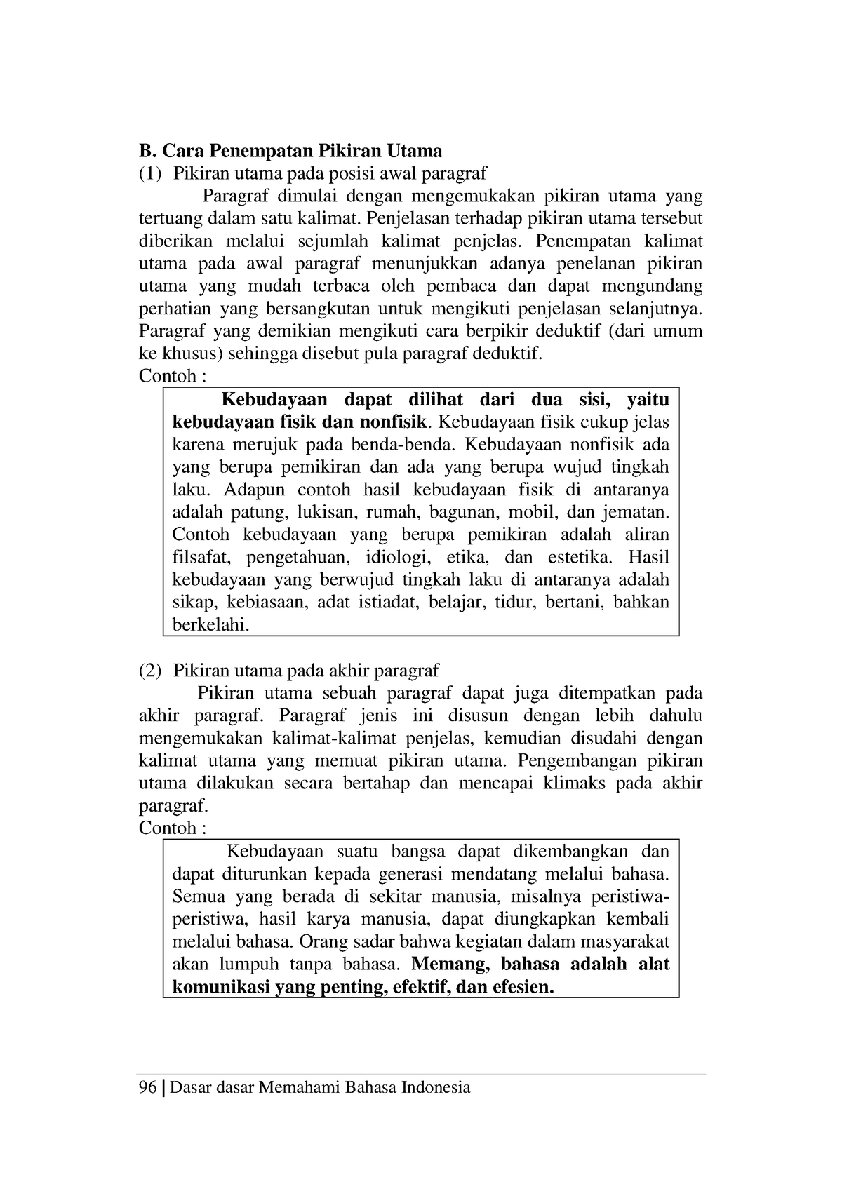 Dasa Dasar Memahami Bahasa Indonesia Pdf-103 - 96 | Dasar Dasar ...