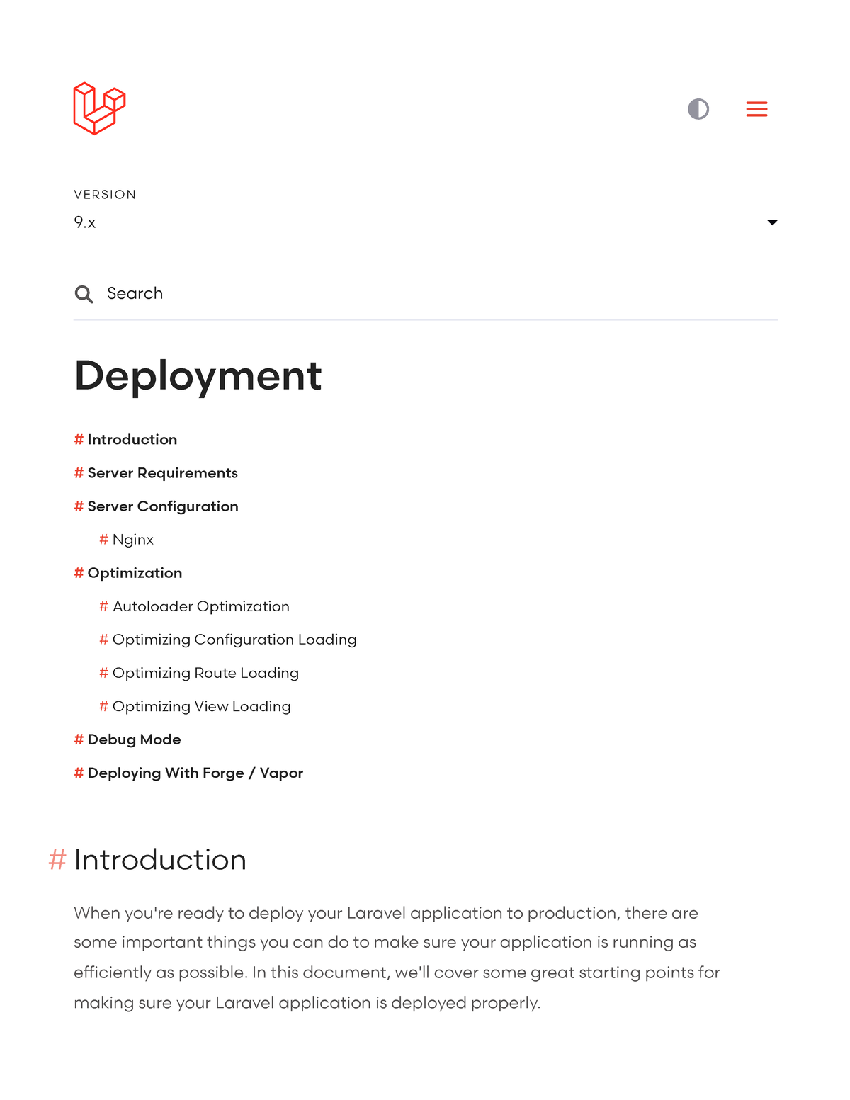 Deployment Laravel The PHP Framework For Web Artisans - V ERS IO N ...