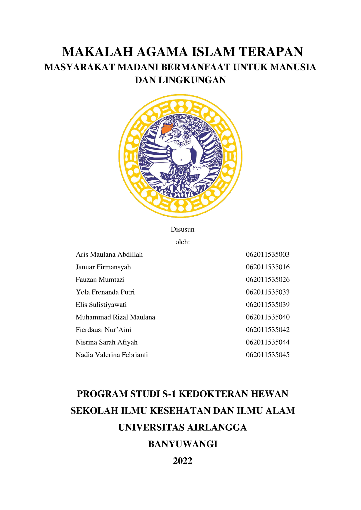 Manfaat Masyarakat Madani Kelompok 4 - MAKALAH AGAMA ISLAM TERAPAN ...