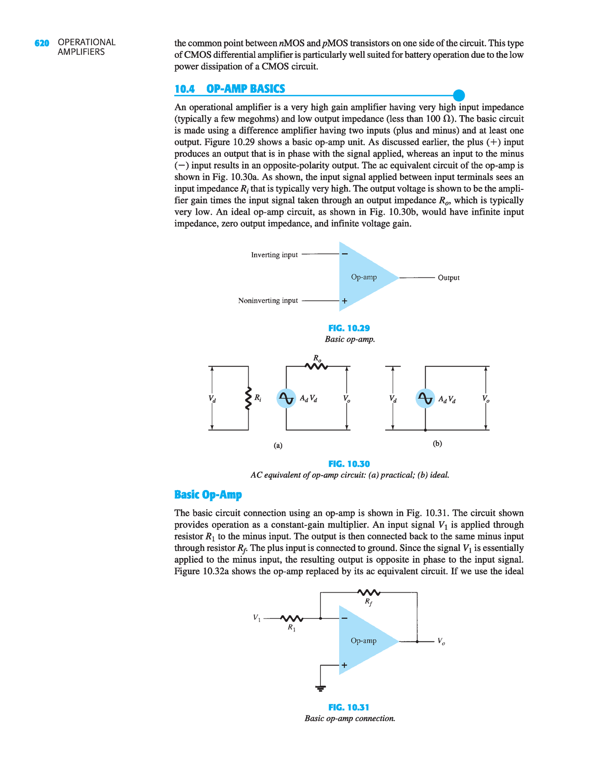 OP-AMP Basics - Electronic Circuit: Devices And Analysis - Studocu