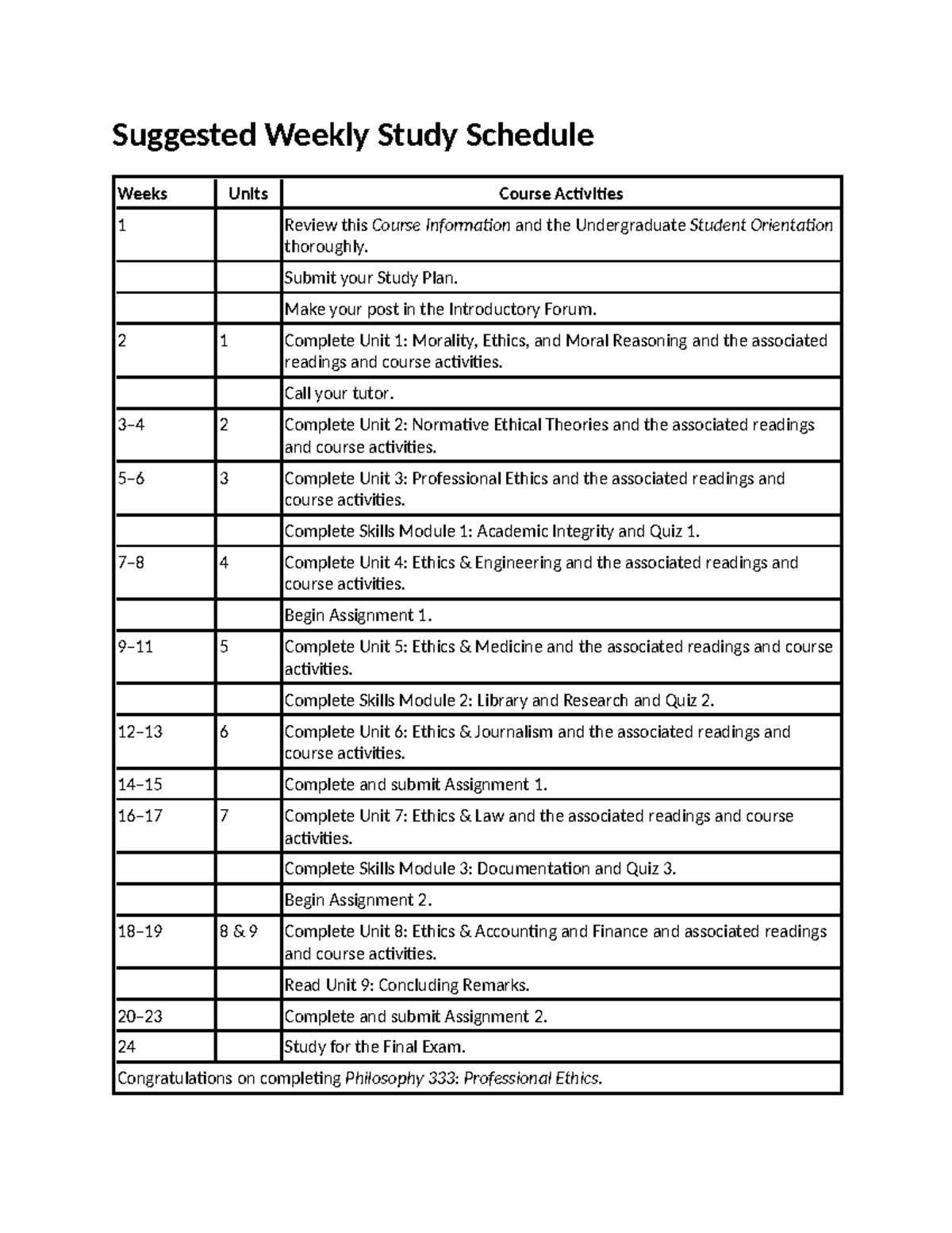 student-study-schedule-suggested-weekly-study-schedule-weeks-units