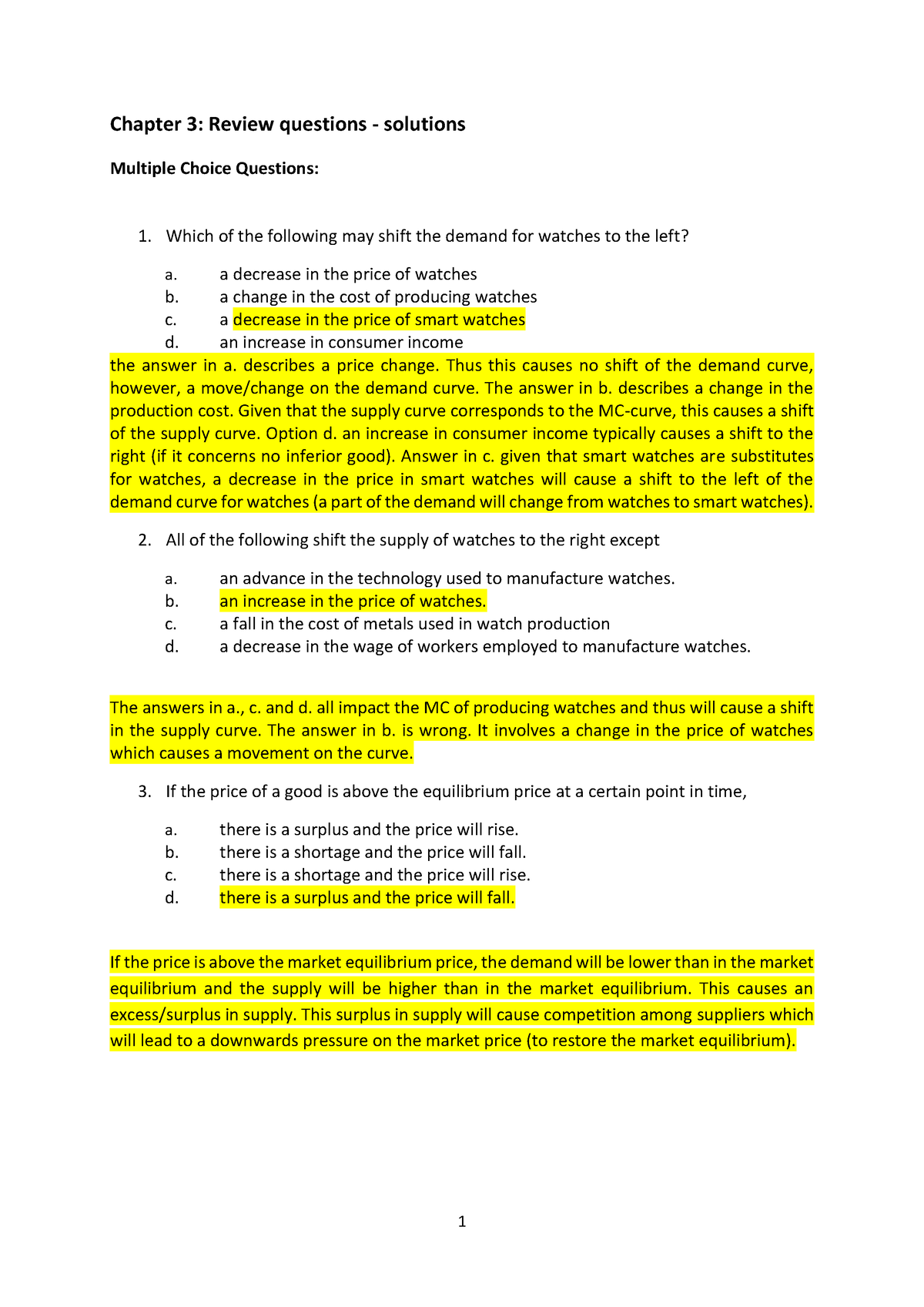 Chapter 3 Review Questions Solutions - Chapter 3: Review Questions ...