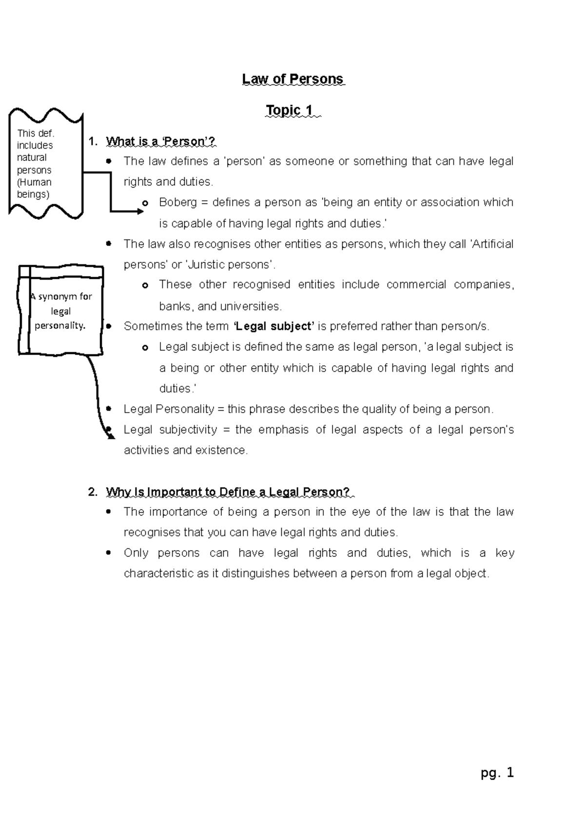 law-of-persons-legal-status-law-of-persons-topic-1-what-is-a-person