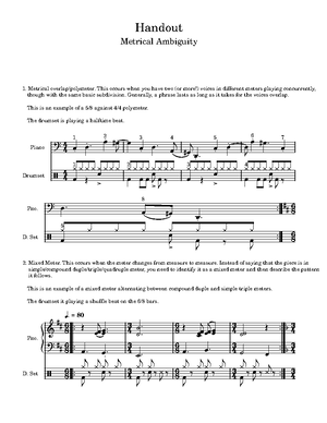 Intervals Cheat Sheet - Music Theory II Tinkham Identifying Intervals 3 ...