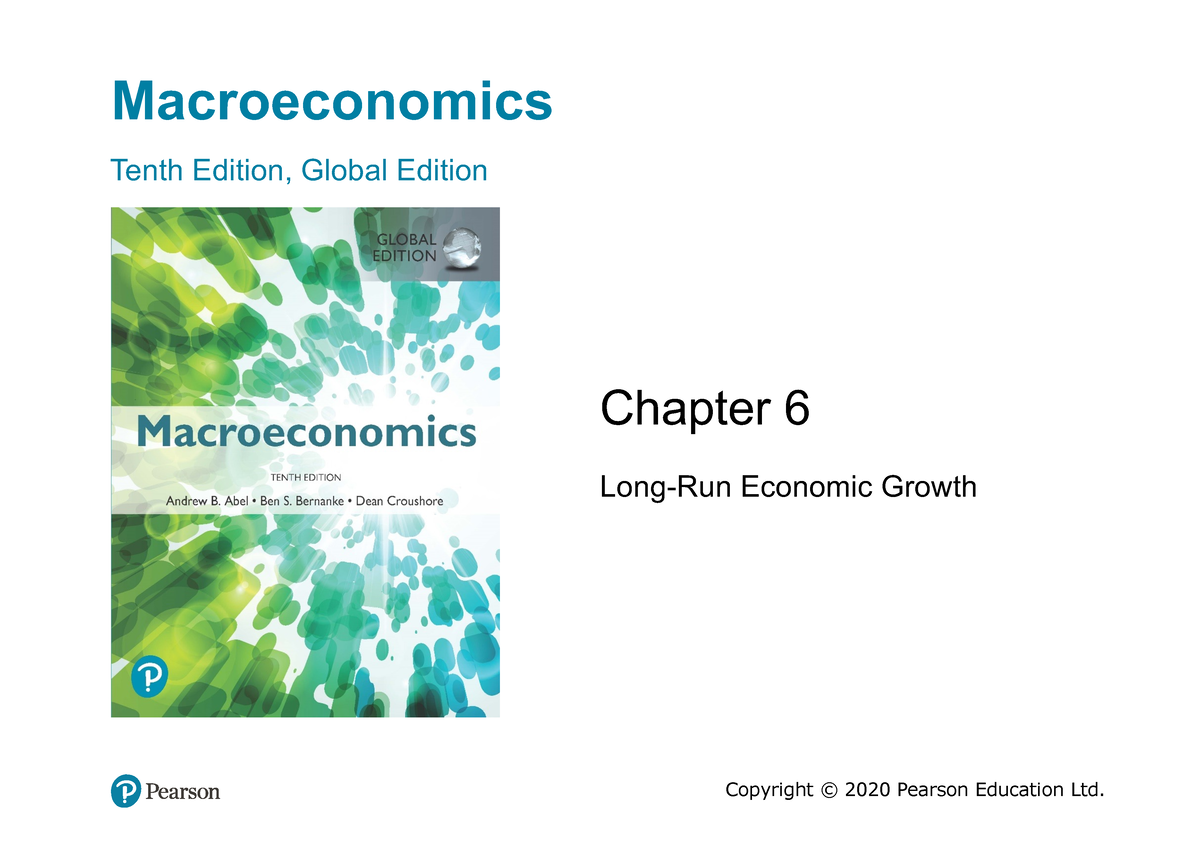 Macro - Chapter 06 - Notes - Macroeconomics Tenth Edition, Global ...