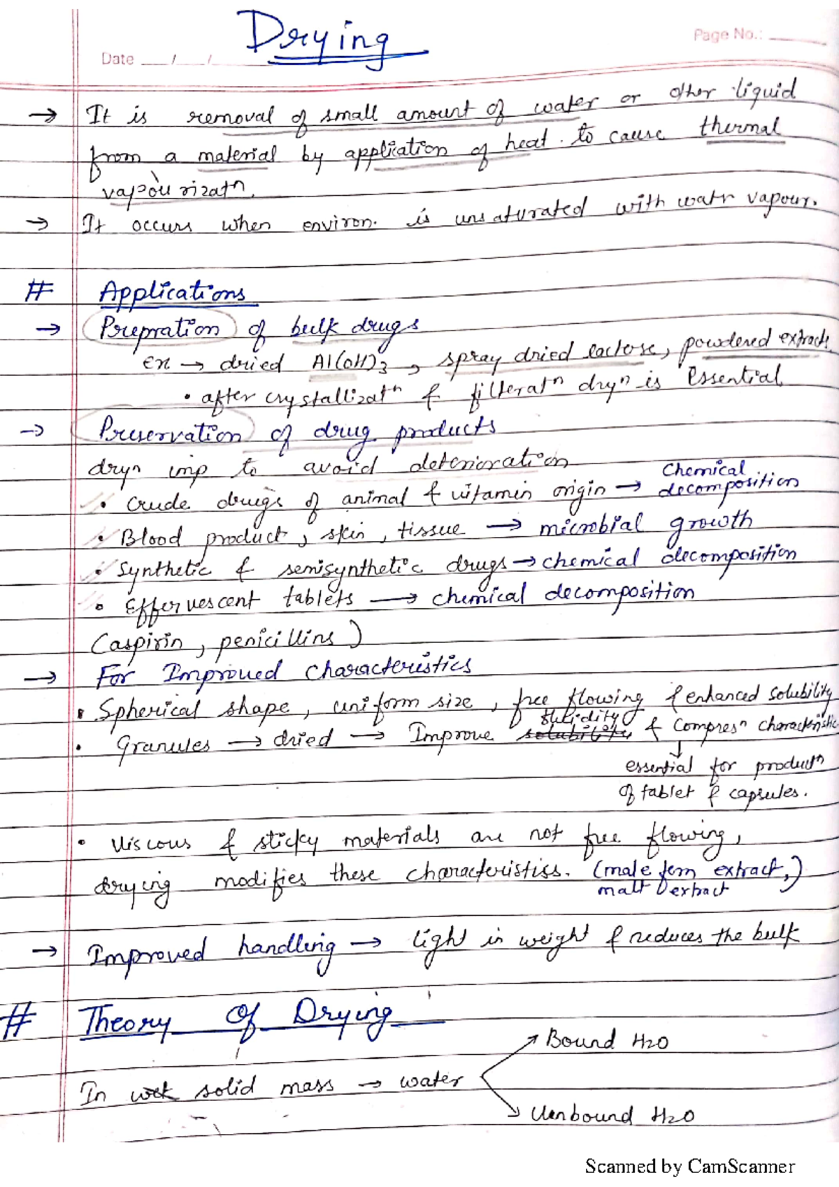 Unit III pharmaceutical engineering written notes - pharmaceutical ...