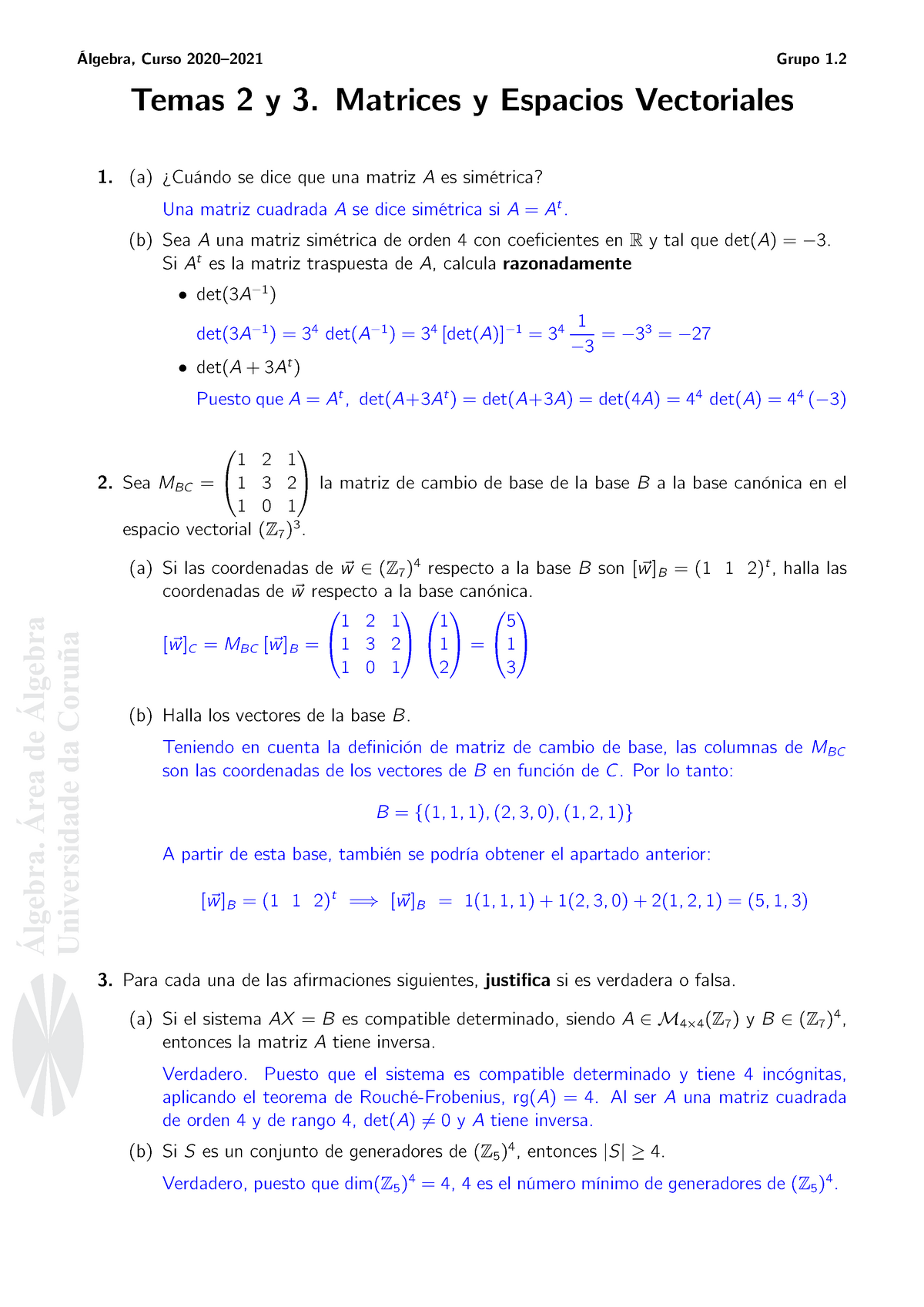 Pruebas Parciales álgebra Temas 2-3 - Álgebra. Área De ...