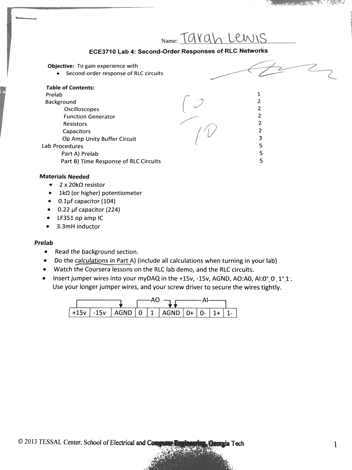 ECE3710- Lab 4 - Labs - ECE 3710 - Studocu