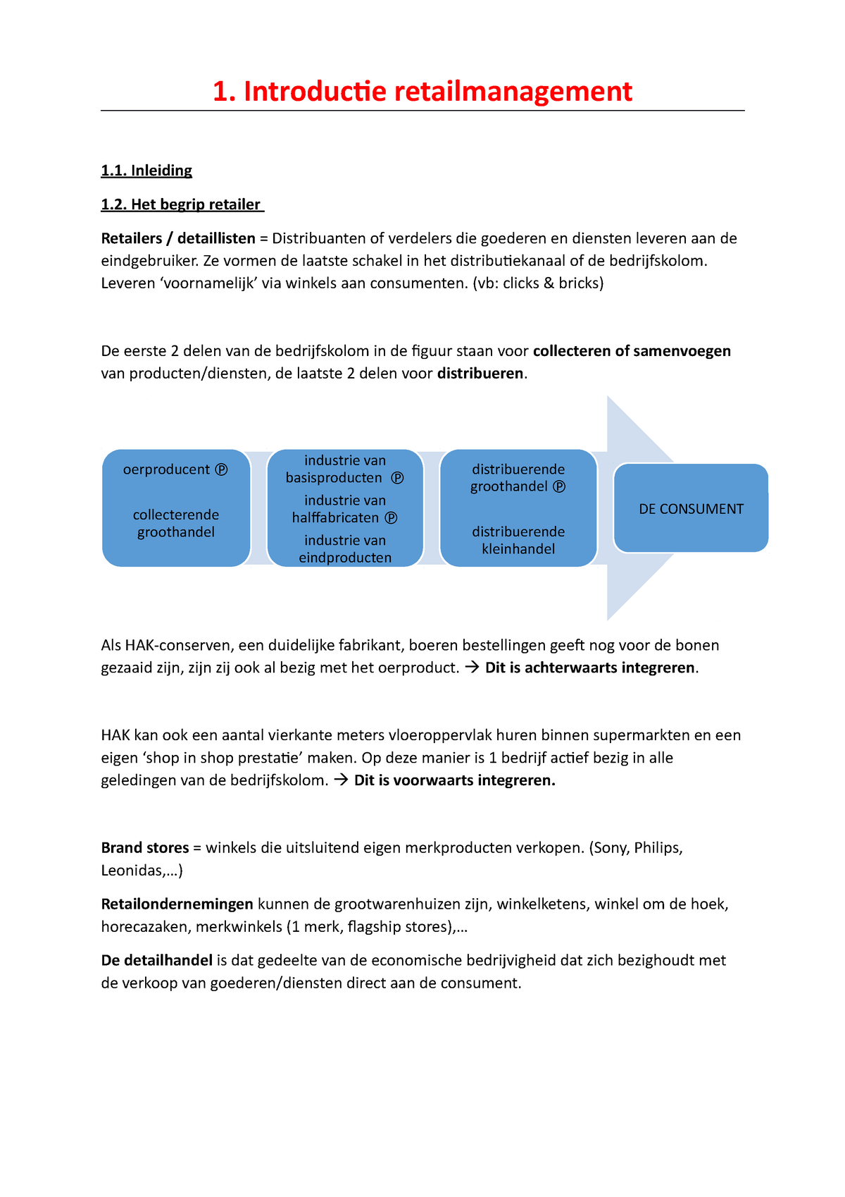 Samenvatting-introductie Logistiek 2020-2021 - 1. Introductie ...