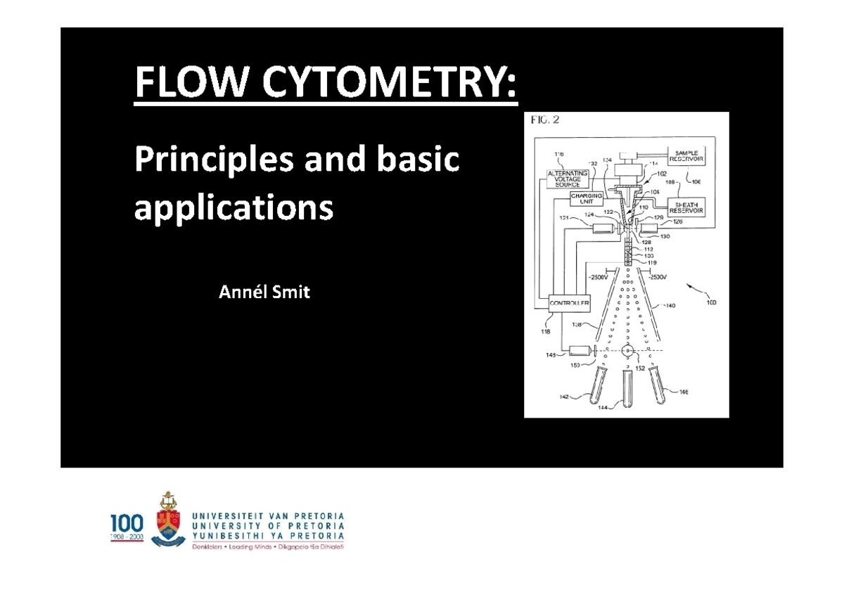 FLOW Cytometry Practical Slides - FLOW CYTOMETRY: Principles and basic ...