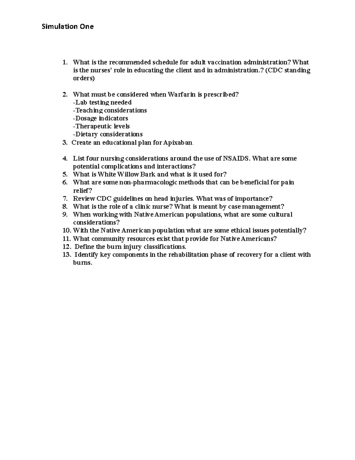 Sim One ticket in - simulation 1 - Simulation One What is the ...