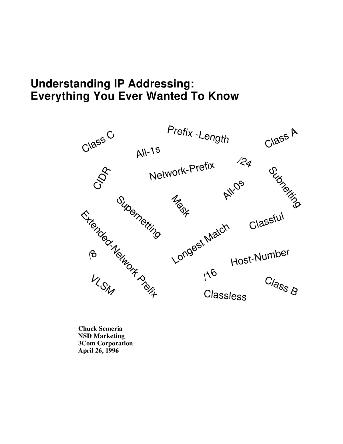 Communication Network Topic 2.1 - Understanding IP Addressing ...