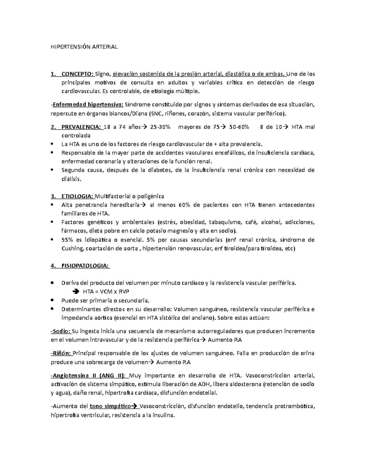 Enfermedad paratiroidea presión arterial alta