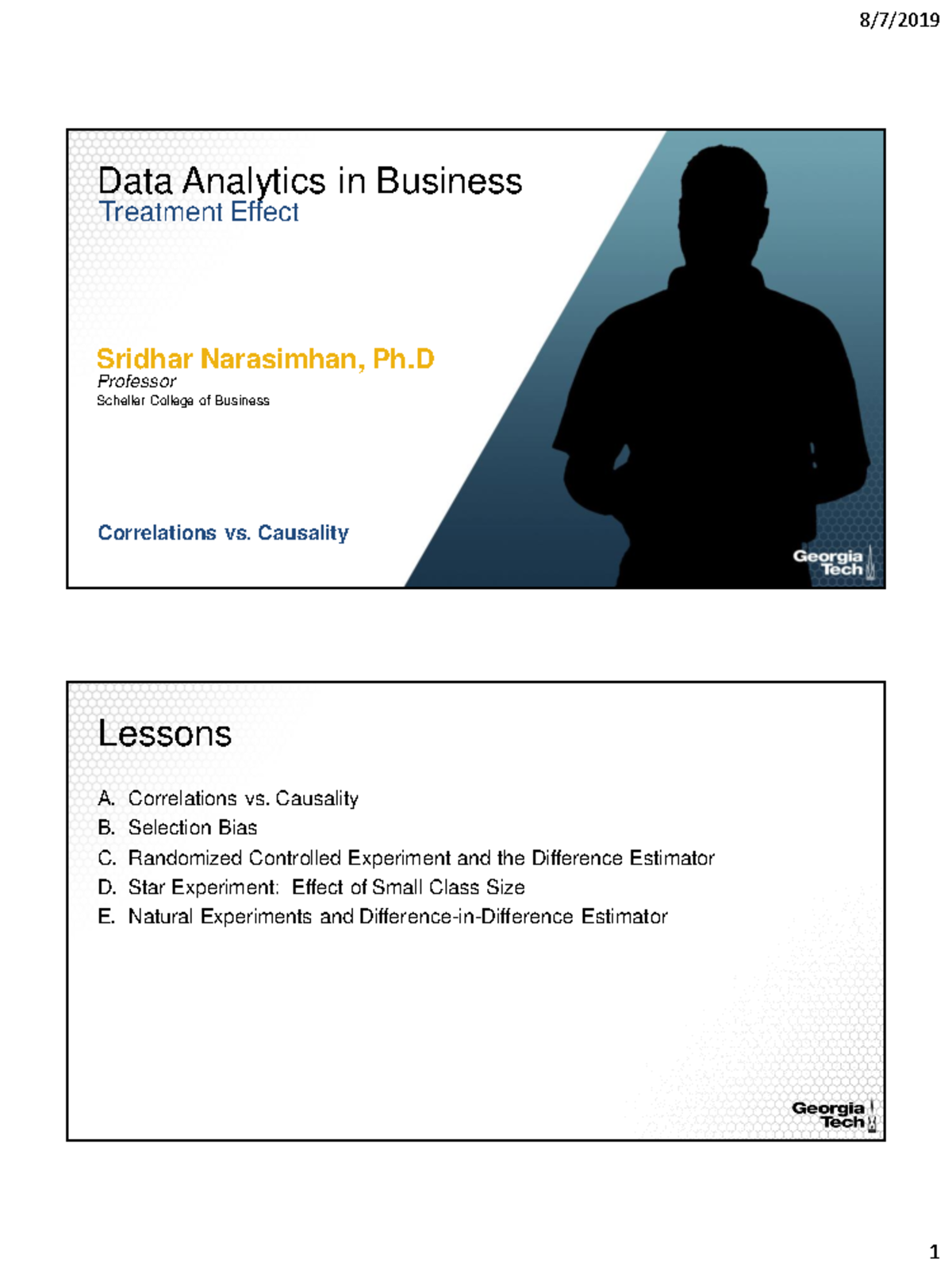 MGT 6203 - Sri - M5 - Treatment Effects V042919 - Data Analytics In ...