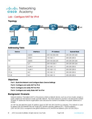 13.3.2 Lab - Use Ping And Traceroute To Test Network Connectivity ...