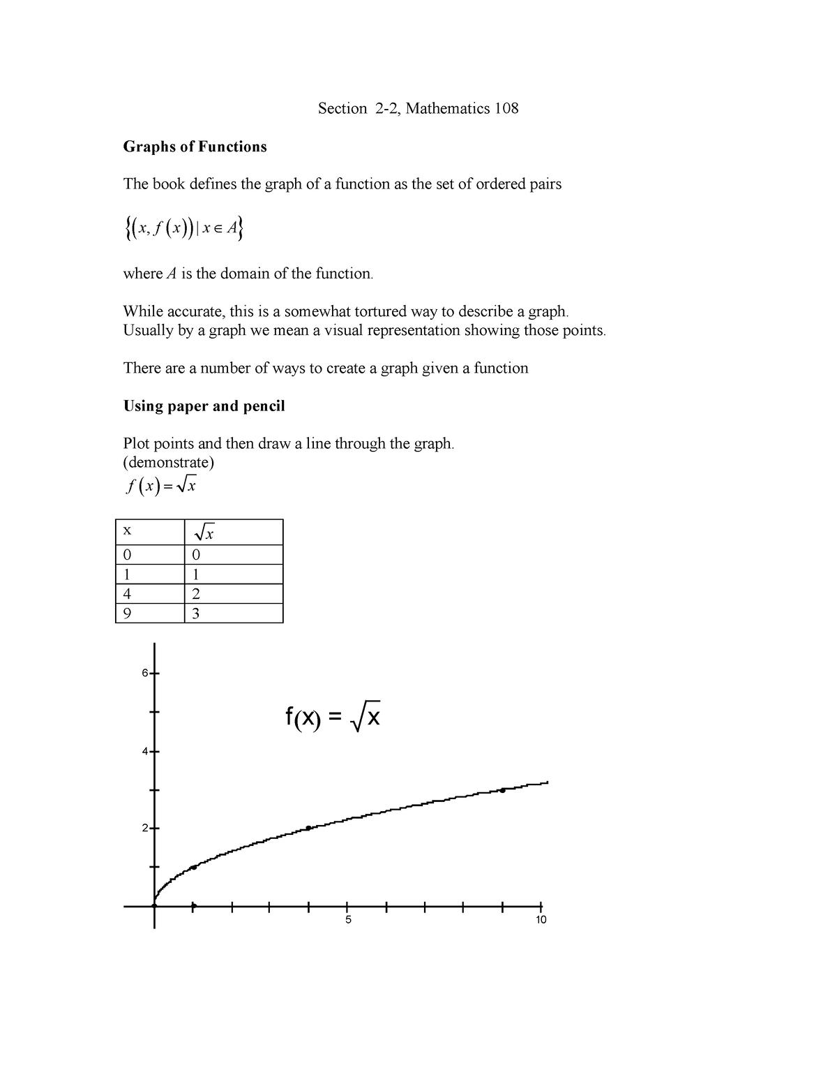 graphing-functions-notes-studocu