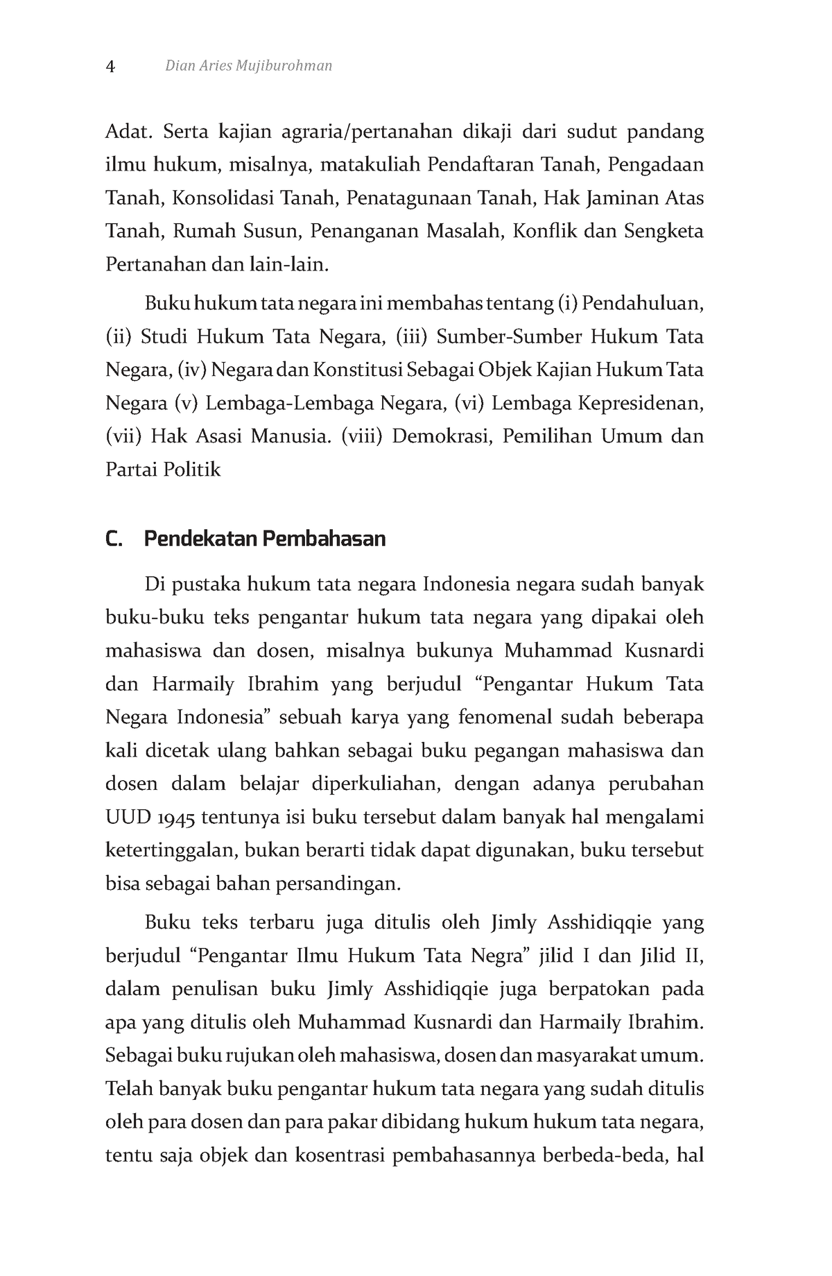 Pengantar Hukum Tata Negara 12 - 4 Dian Aries Mujiburohman Adat. Serta ...