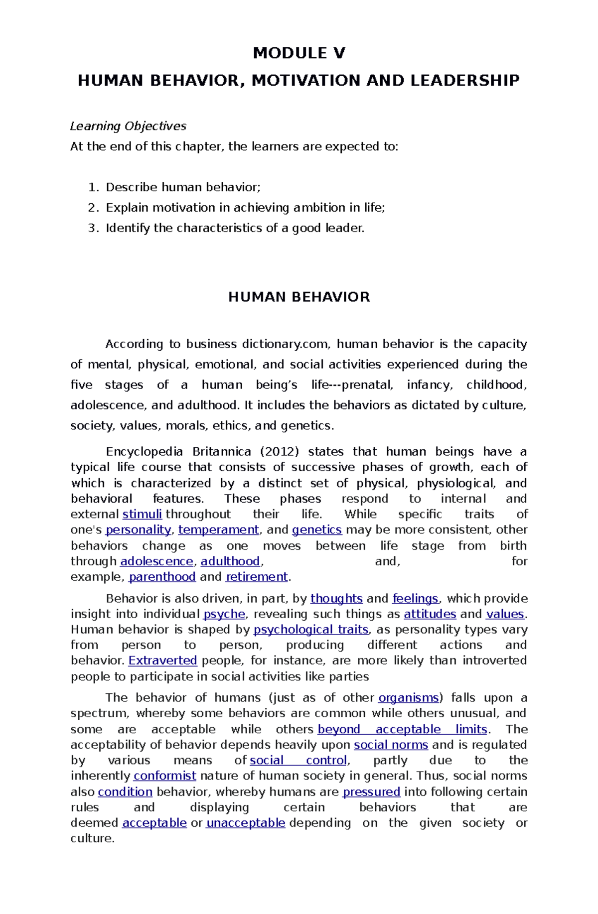 Nstp Module Lesson 2 Lesson 2 The Basic Values Of The vrogue.co