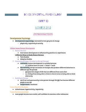 Unit 3 Biological Bases Of Behavior - BiOLogICal BAseS Of BehAViOr ...