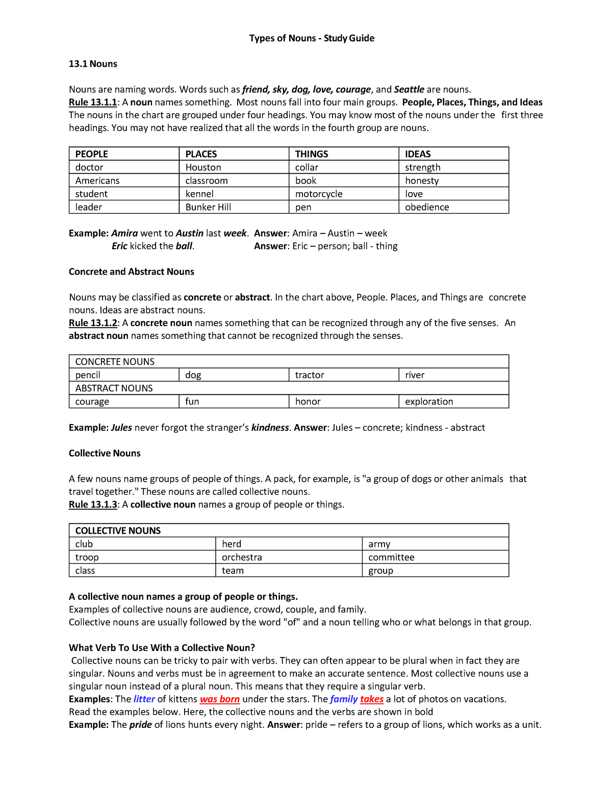 types-of-nouns-study-guide-13-nouns-types-of-nouns-study-guide