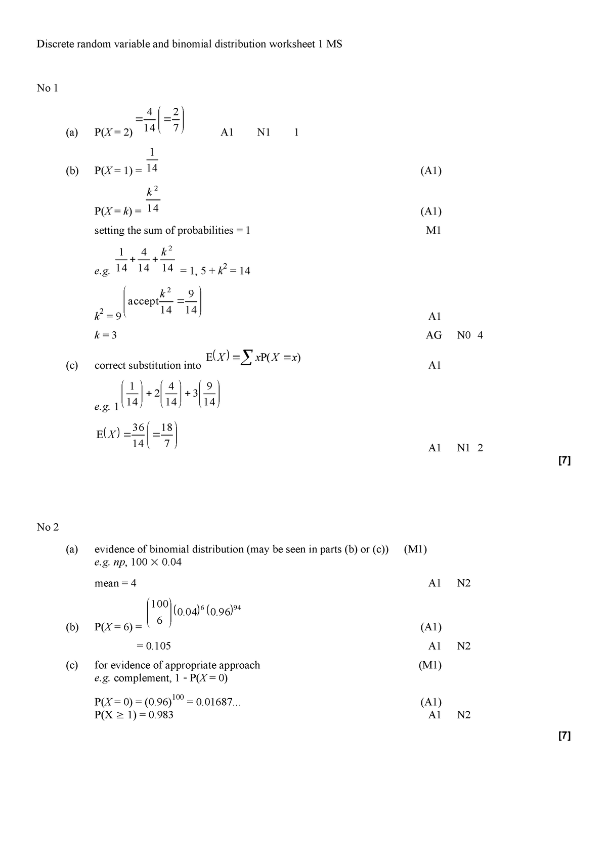 discrete-random-variable-and-binomial-distribution-worksheet-1-ms-14