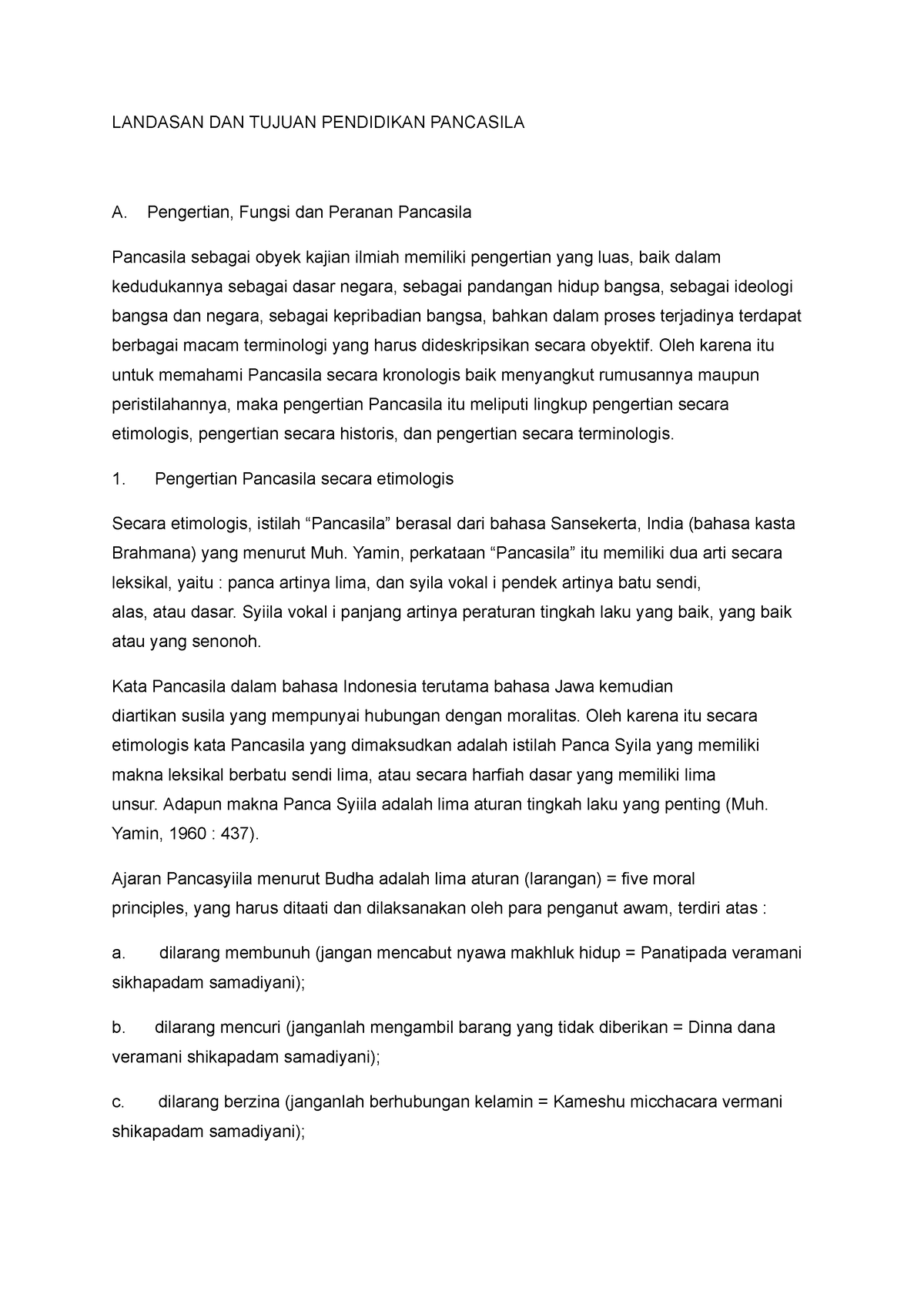 Landasan DAN Tujuan Pendidikan Pancasila - LANDASAN DAN TUJUAN ...