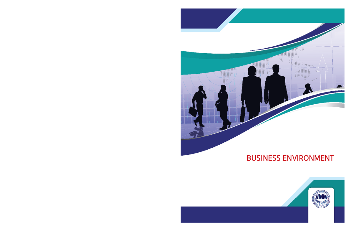 Business environment is an important area of study for business ...