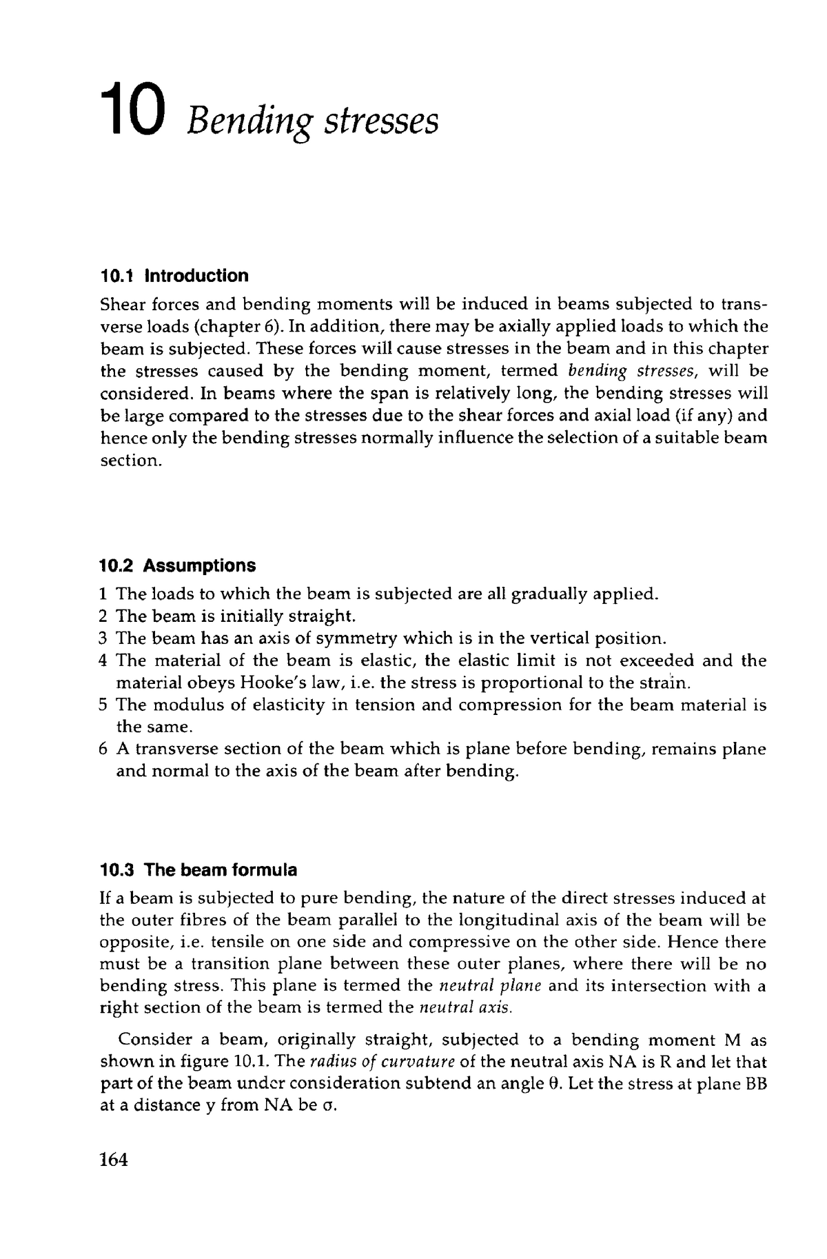 Bending Stresses - NOTES AND EXAMPLES - ####### Bending Stresses 10 ...