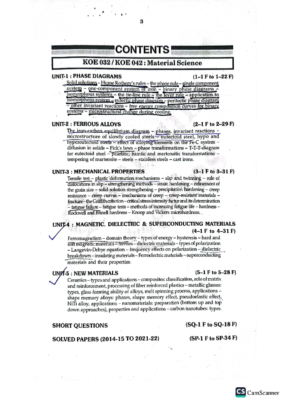 Material Science 1-5 - it has very easy to understand, Because I study ...