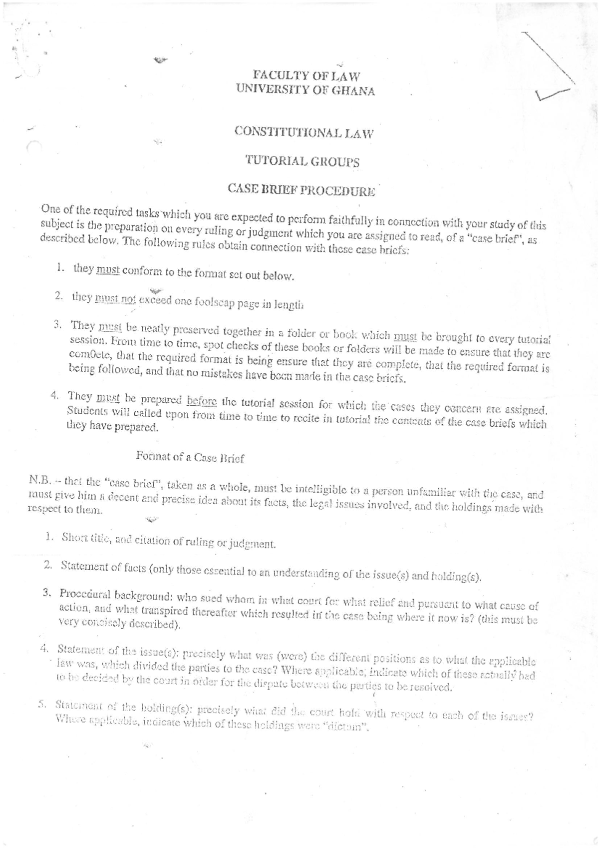 case-brief-procedure-easy-learning-english-studocu