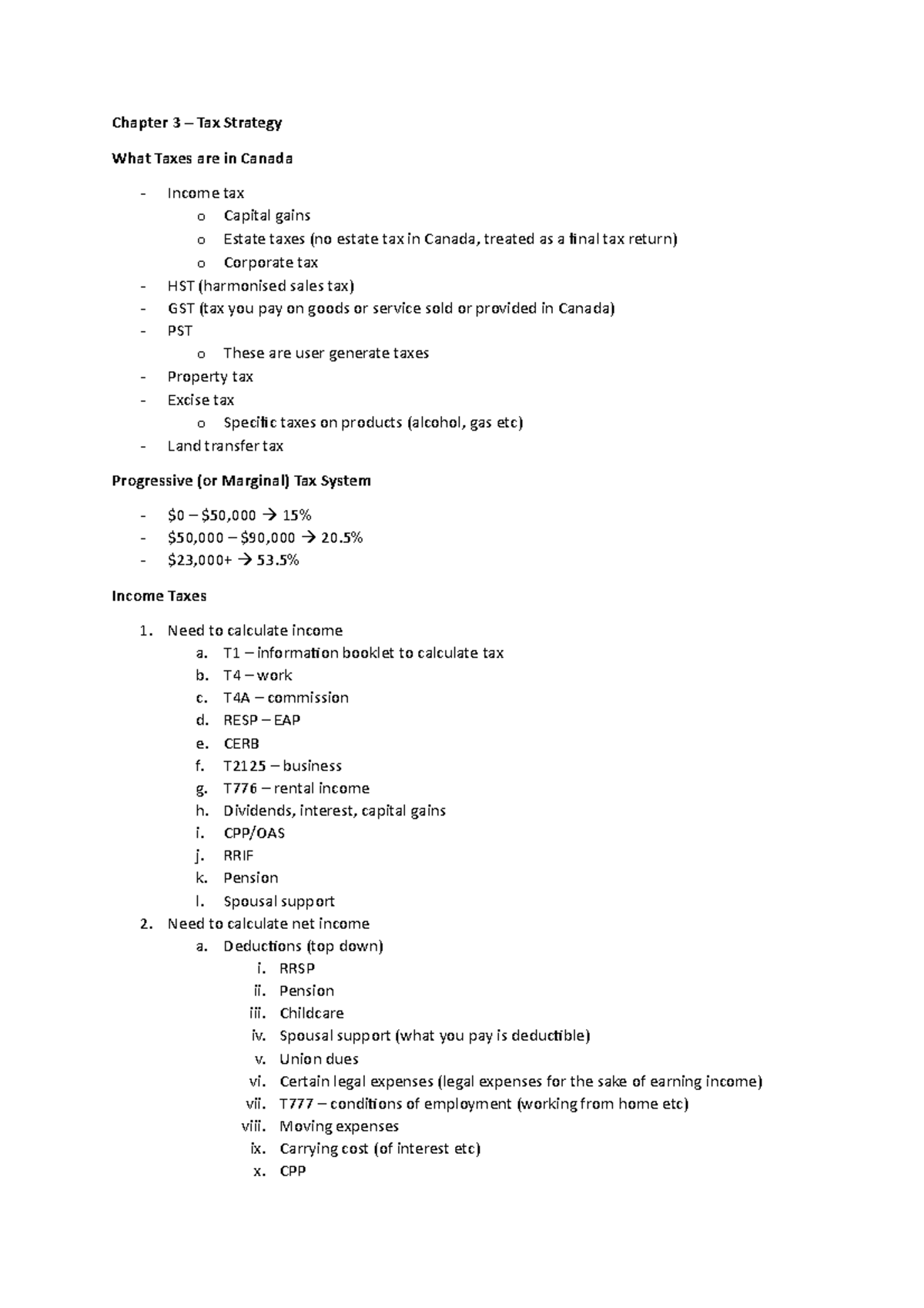 chapter-3-notes-tax-strategy-chapter-3-tax-strategy-what-taxes