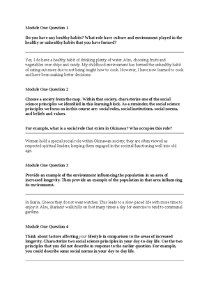 Stephanie Melville SCS 200 Applied Social Sciences - Module Two ...