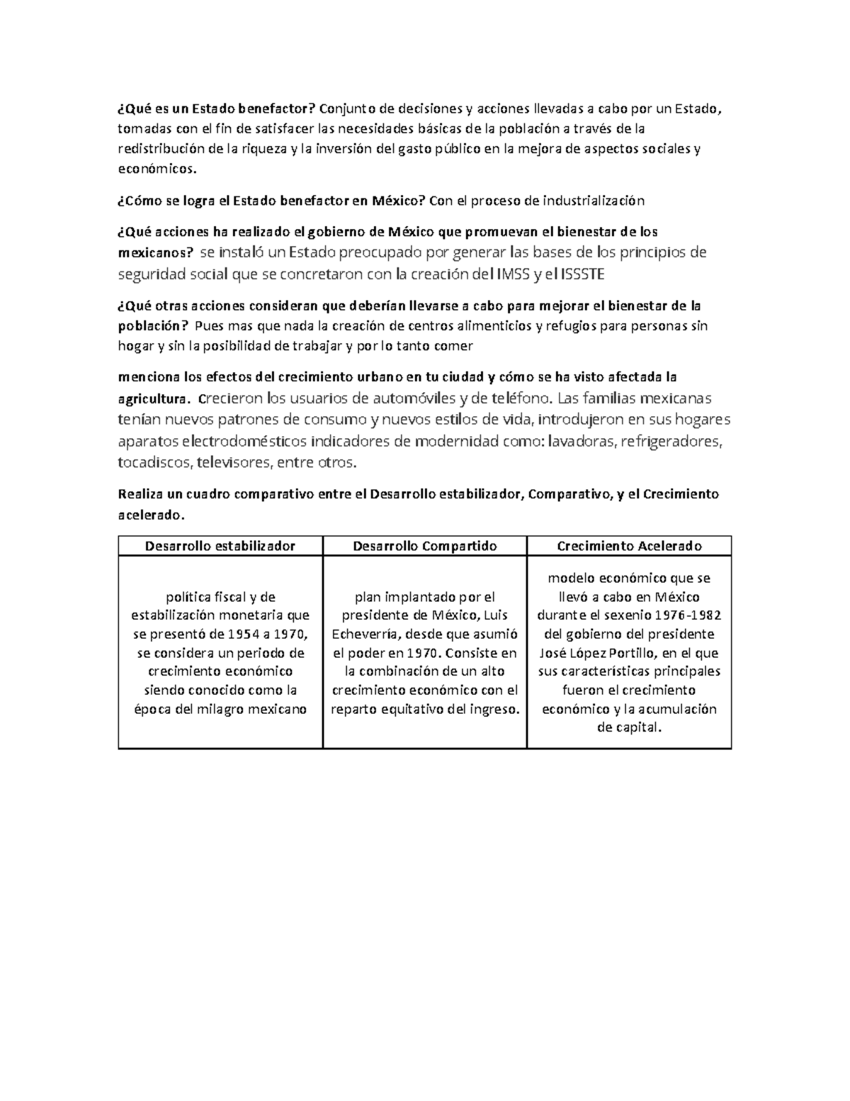 Actividad 5 ¿qué Es Un Estado Benefactor Conjunto De Decisiones Y Acciones Llevadas A Cabo 6779