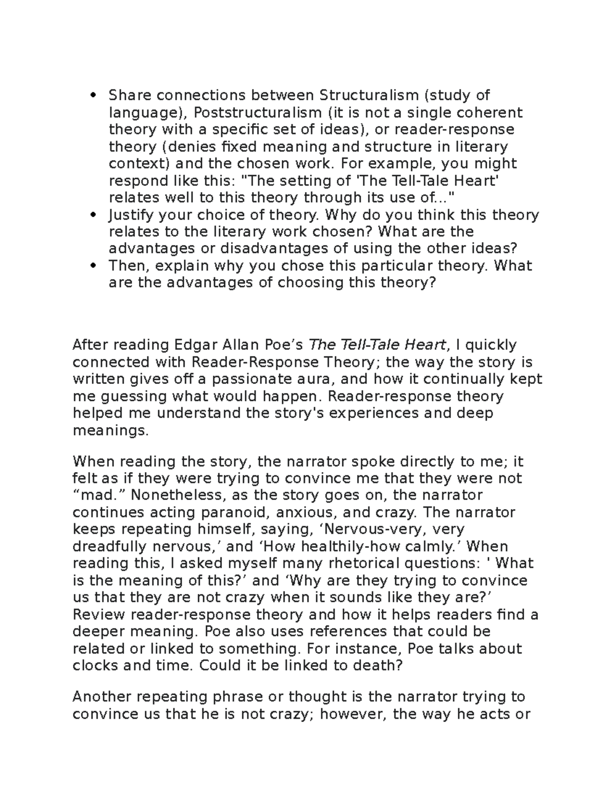 32 Discussion Share connections between Structuralism (study of