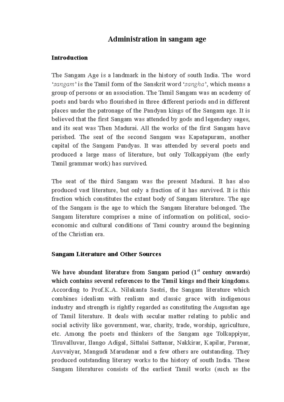 administration-in-sangam-age-administration-in-sangam-age