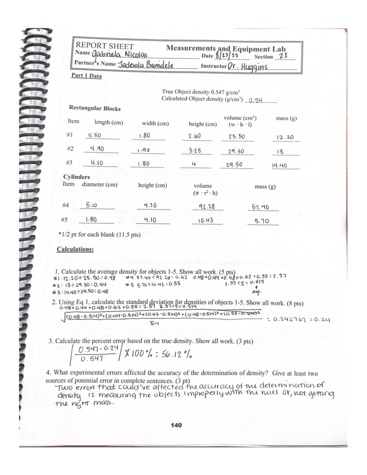 Lab 2 Chem2 Lab 2 Chem 1212l Studocu