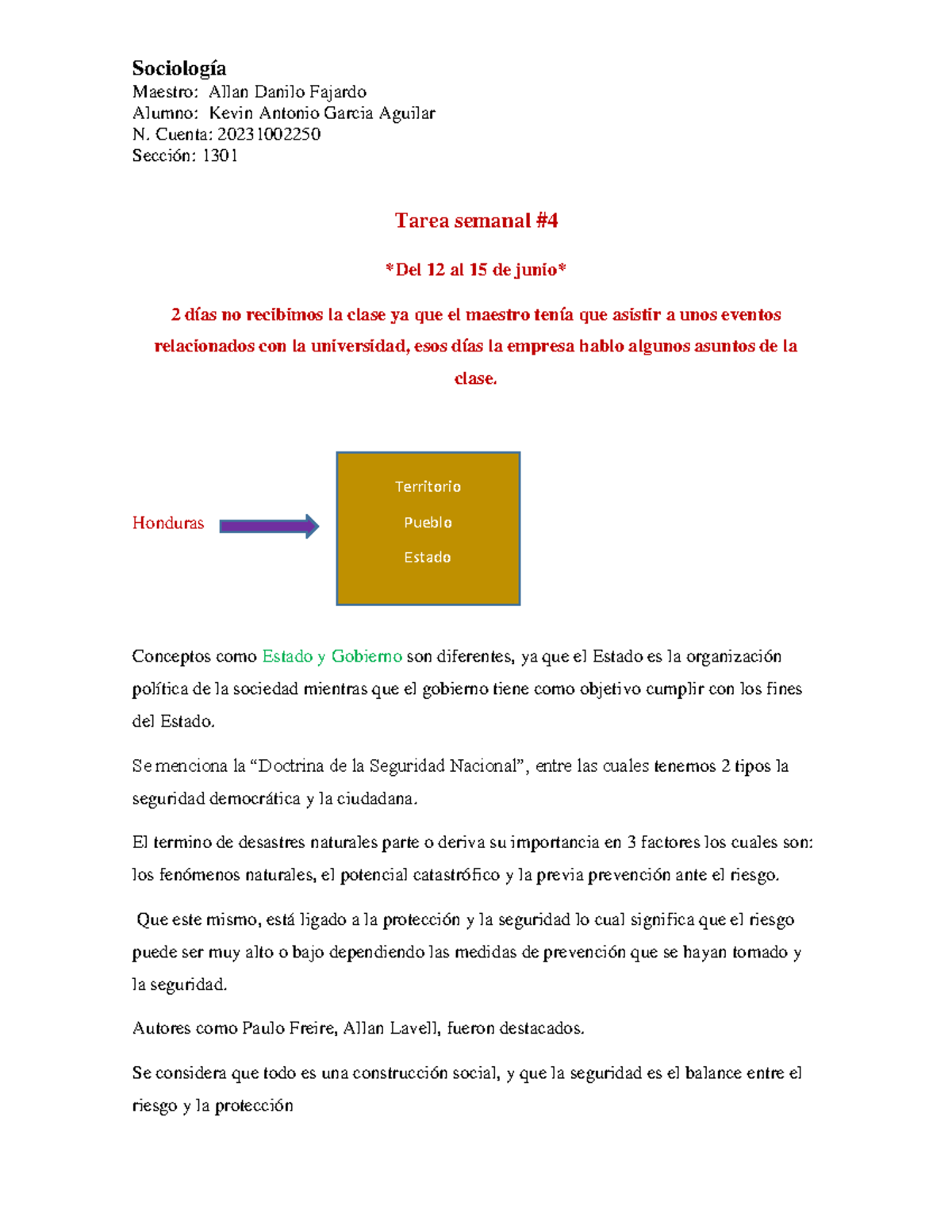 Tarea.semanal 4# - jdksn saklcncn kjsj - Maestro: Allan Danilo Fajardo ...