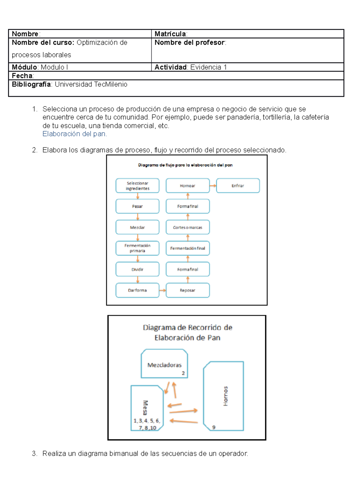 Evidencia 1 - Nombre : Matrícula : Nombre Del Curso: Optimización De ...