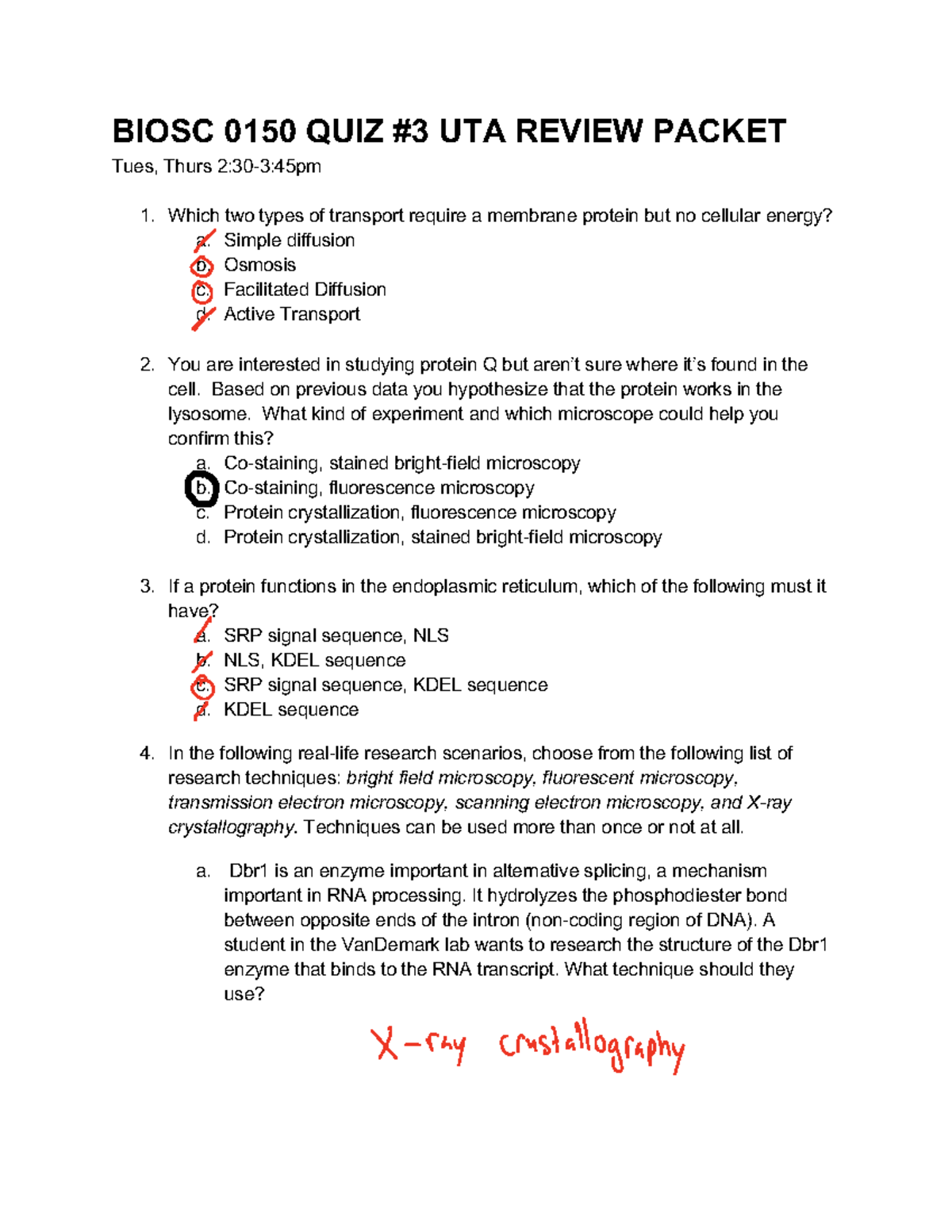 Quiz+3%23+UTA+Review+Packet - BIOSC 0150 QUIZ #3 UTA REVIEW PACKET Tues ...