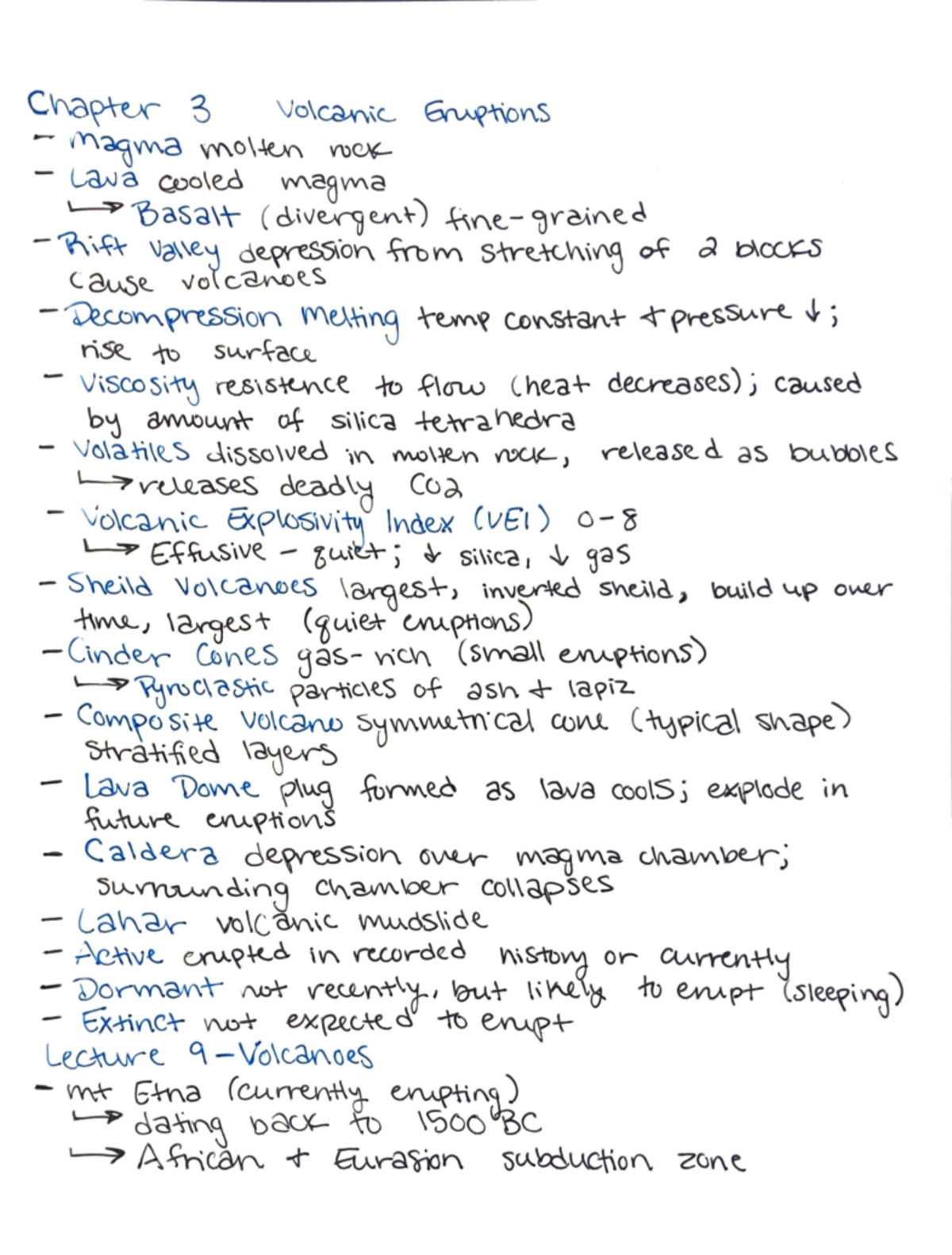 Week 5 - lecture and assigned reading notes - rise to Chapter 3 ...