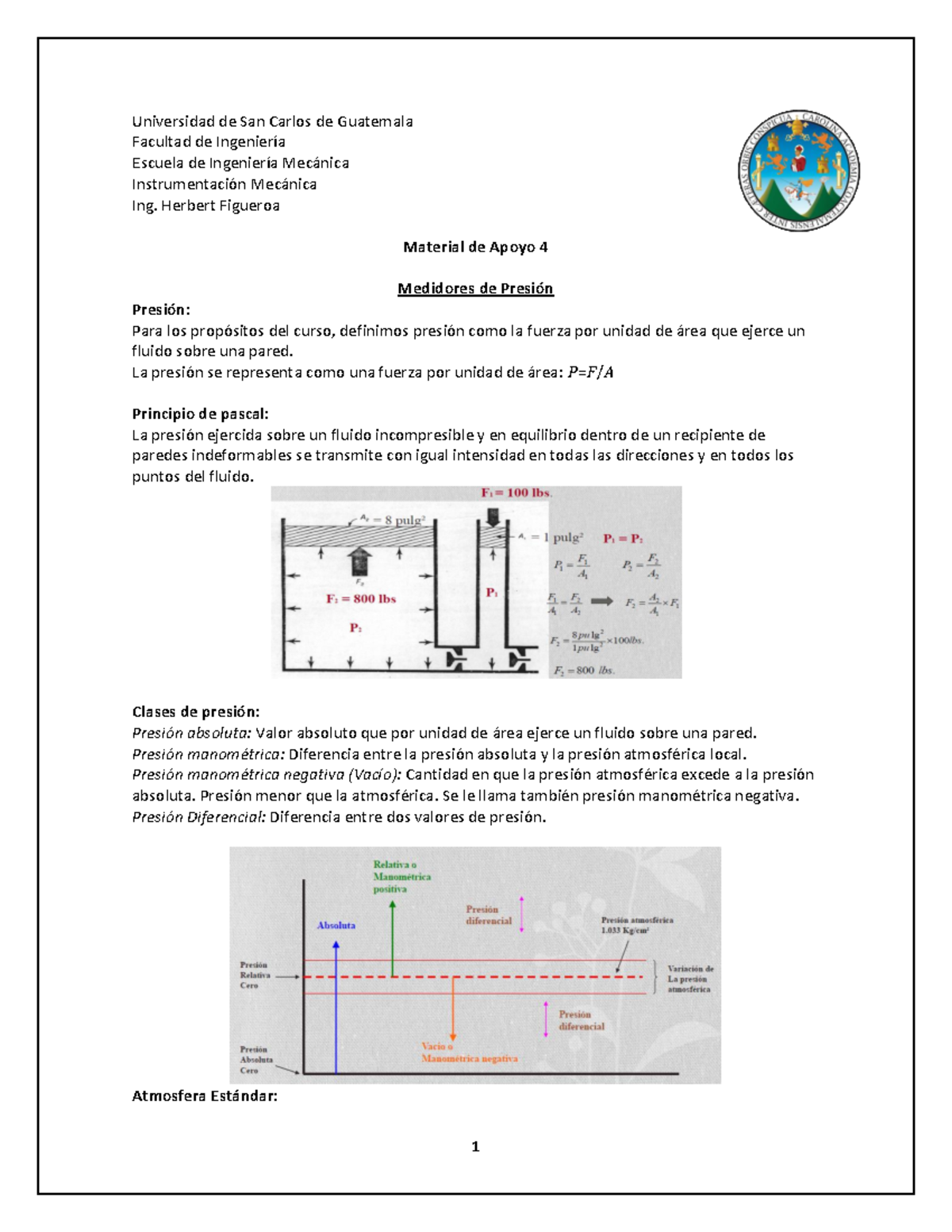Material de Apoyo No. 4 - Instrumentacion mecanica - Universidad de San ...