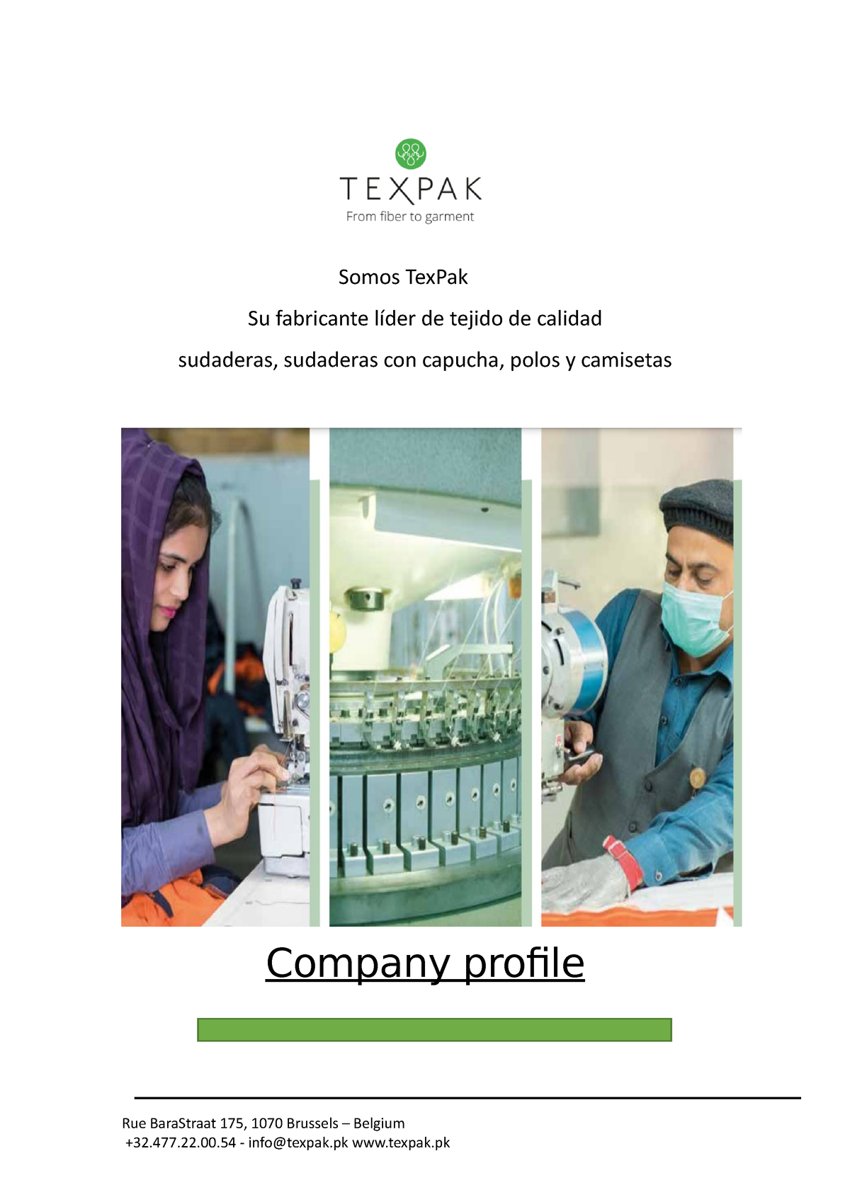 Somos Tex Pak - Brochure - Somos TexPak Su Fabricante Líder De Tejido ...