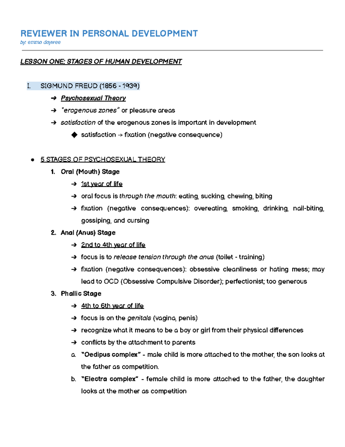 Reviewer - Personal Development - REVIEWER IN PERSONAL DEVELOPMENT by ...