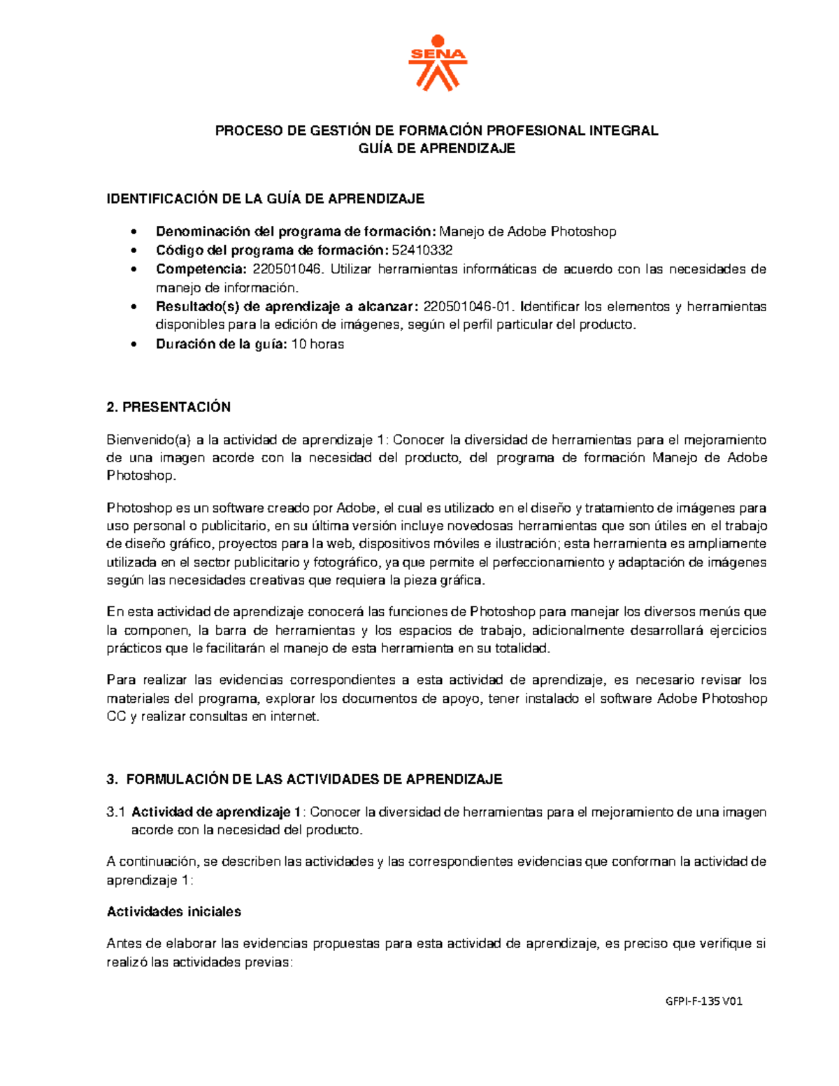 Guia De Aprendizaje 1 - ⠀⠀⠀⠀ - PROCESO DE GESTIÓN DE FORMACIÓN ...