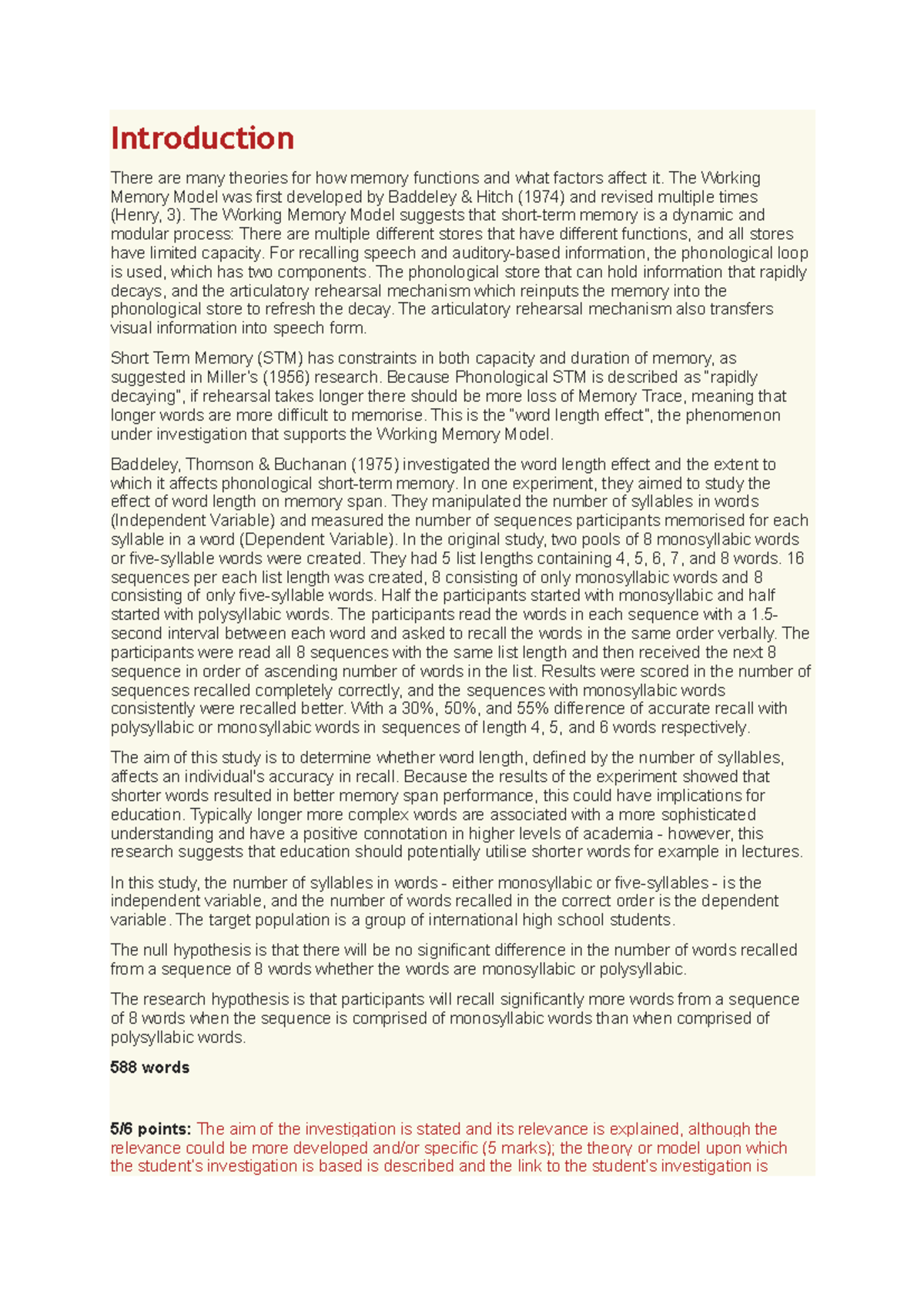 Introduction - samples - Introduction There are many theories for how ...